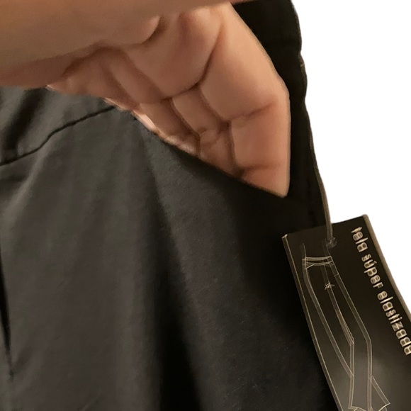 NWT Classic black stretchy,  millennium petite & average plus size pants - Picture 5 of 9